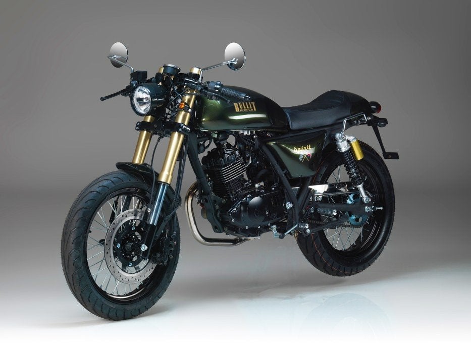 Bluroc spirit 125 cc een pure café racer        STOCKDEAL, Motoren, Nieuw, Bedrijf, Overig, 11 kW of minder