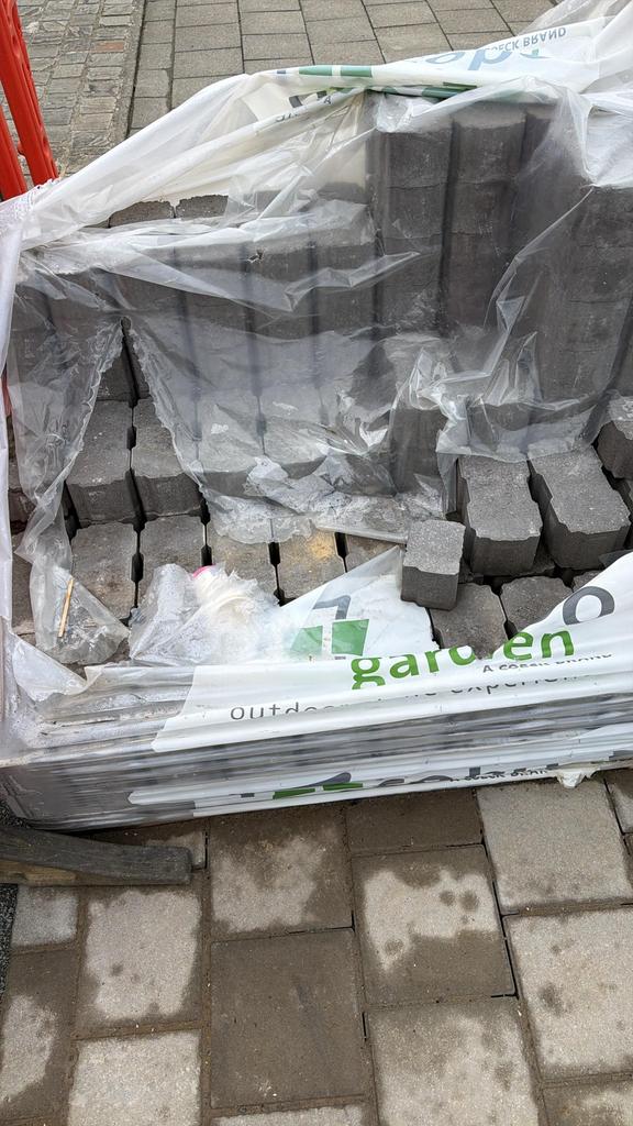 Klinkers drainant a donner, Ophalen, Nieuw, Beton