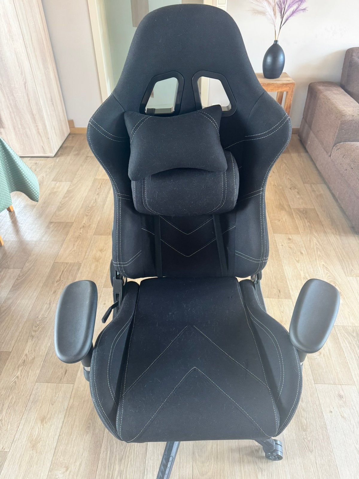 Gaming Office Chair – Black – Excellent Condition, Huis en Inrichting, Bureaustoelen, Ophalen, Zwart, Zo goed als nieuw, Gaming bureaustoel
