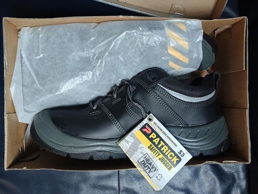 Safety jogger veiligheidsschoenen Patrick maat 44 grote maat, Enlèvement ou Envoi