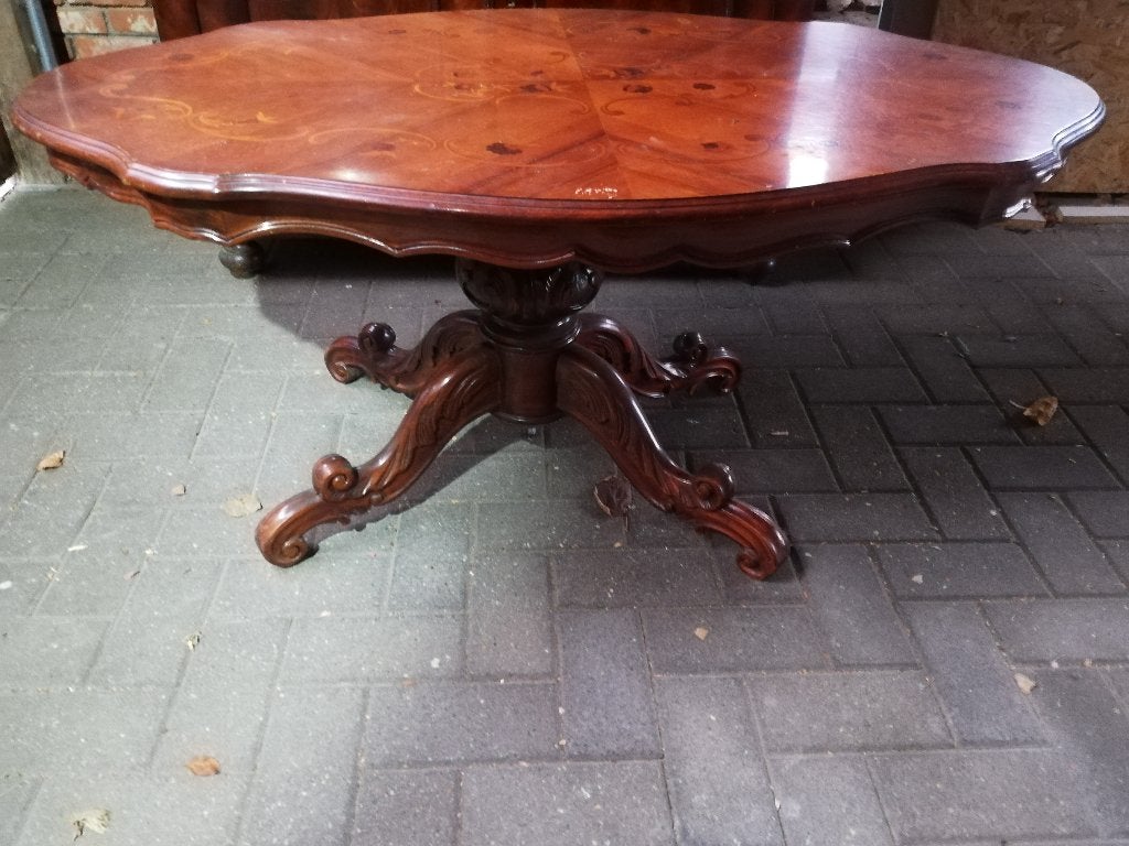salontafel, Ophalen