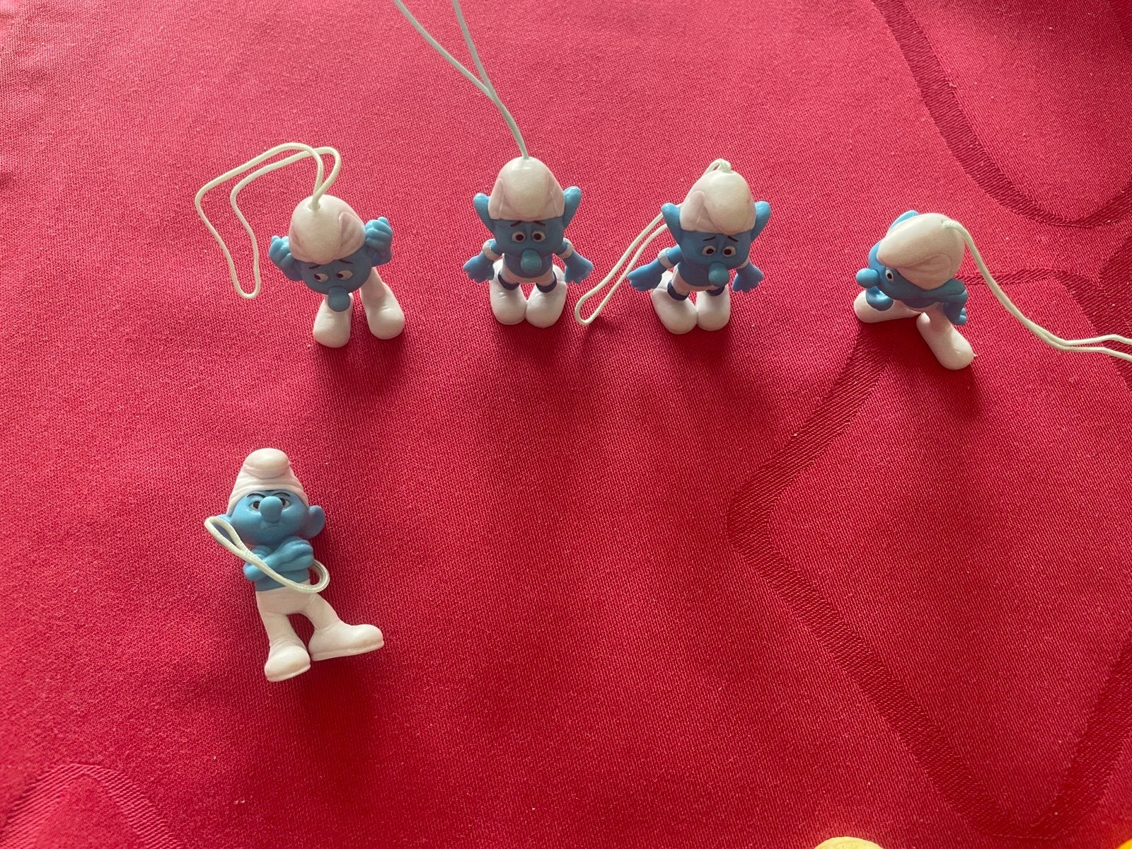 Smurfen figuurtjes, Ophalen, Zo goed als nieuw