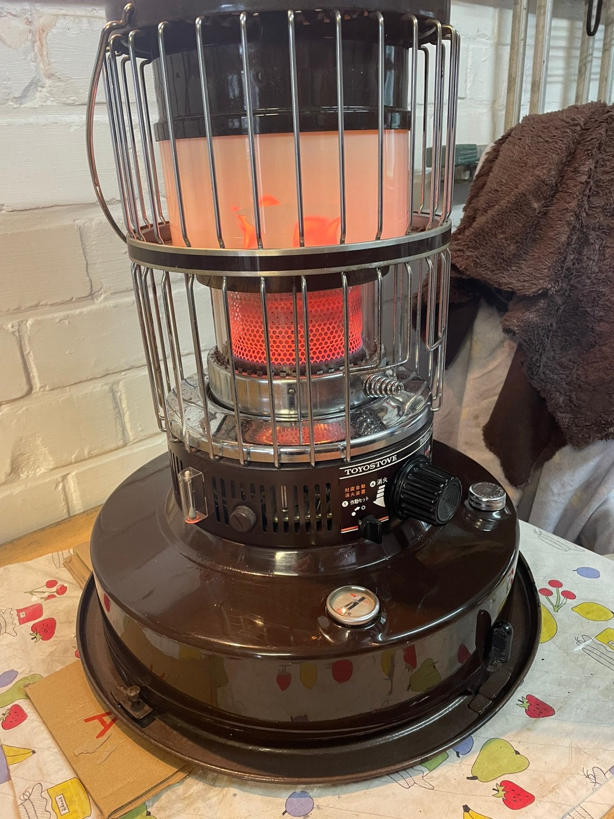 Zibro kamin  kra105 , toyostove kra105, Enlèvement, Comme neuf, Chauffage au kérosène