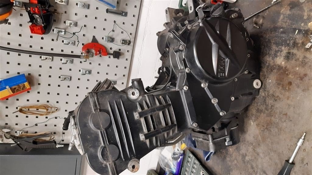 BMW F800R motorblok met schade 2012, Motoren, Onderdelen | BMW, Ophalen of Verzenden, Gebruikt