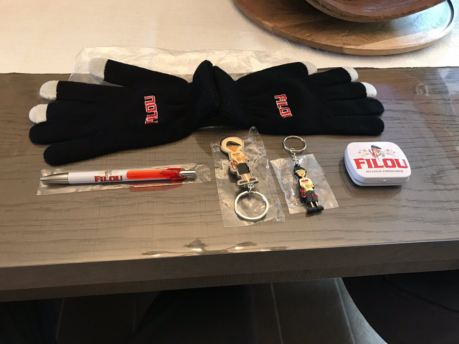Filou bier : 5 items, Ophalen of Verzenden, Zo goed als nieuw