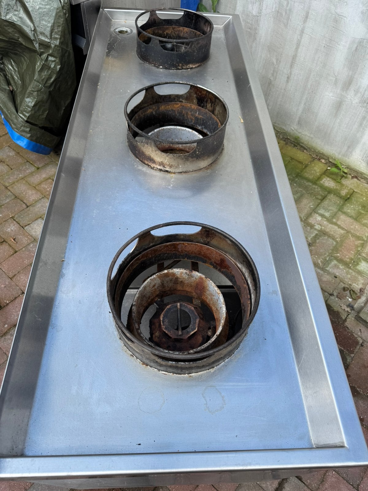 Woktafel, Ophalen, Gebruikt, Fornuis, Frituur en Grillen