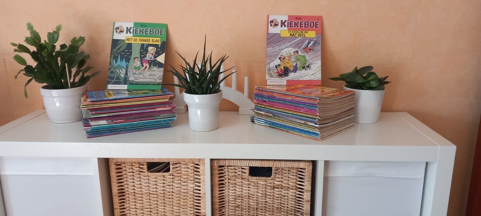 Kiekeboe, Boeken, Stripverhalen, Ophalen
