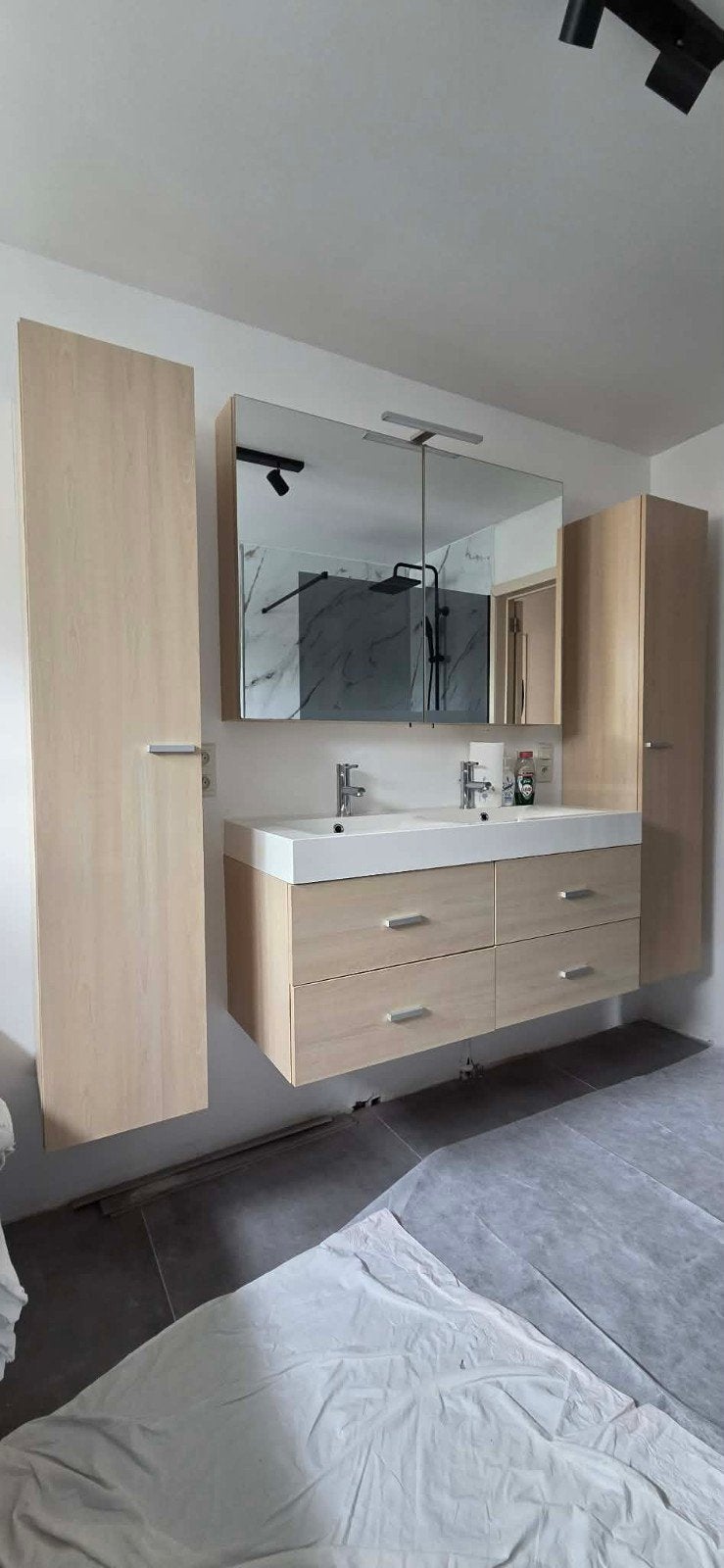 Set de salle de bain à vendre, Maison & Meubles, Salle de bain | Meubles de Salle de bain, Utilisé, Meuble lavabo, Moins de 100 cm