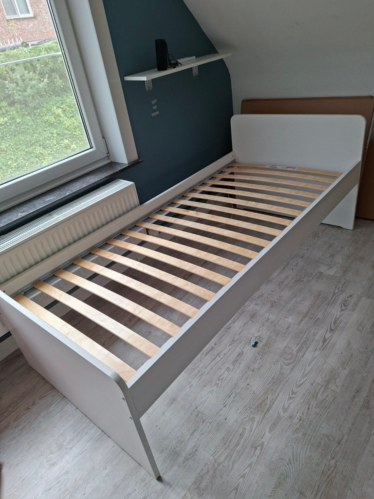 eenpersoonsbed, Enlèvement
