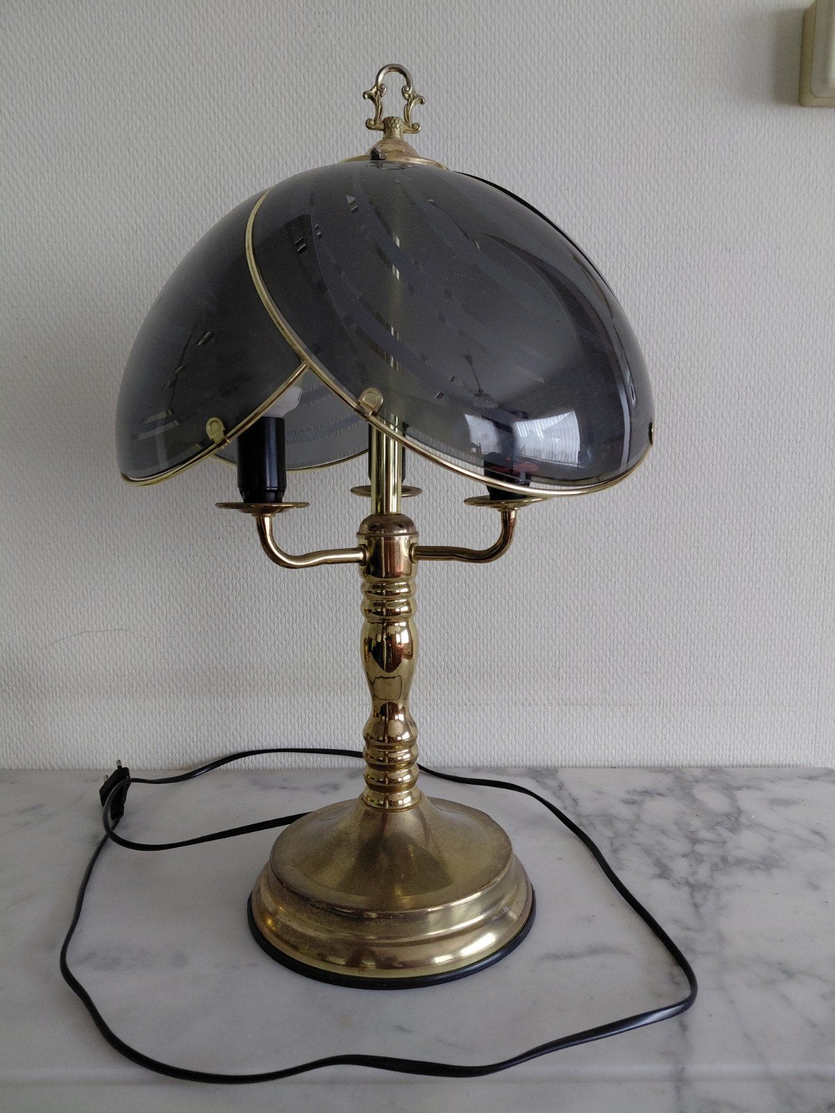 Vintage tafellamp touch, Ophalen