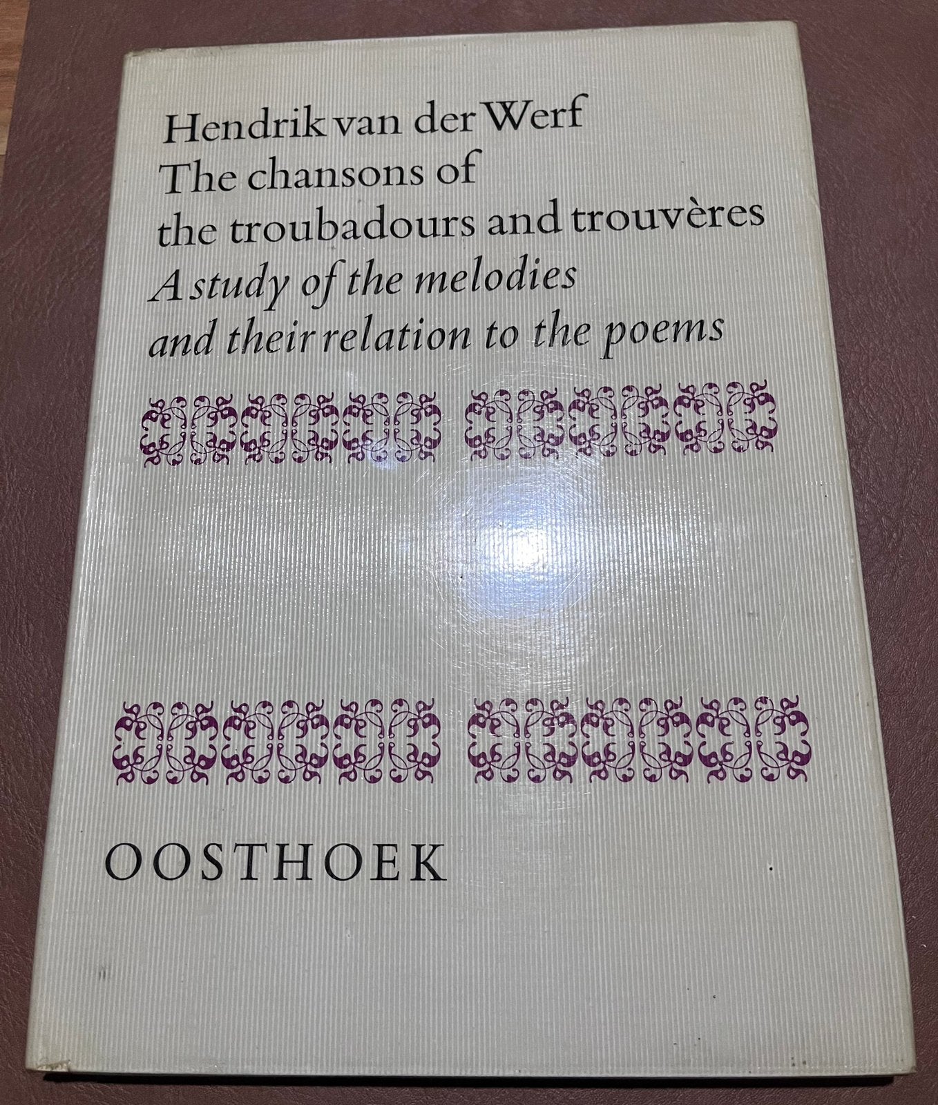 Boek - The Chansons of the troubadours and trouvères, Ophalen of Verzenden, Gelezen, Algemeen