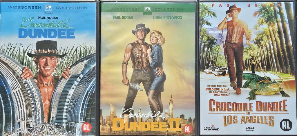 Crocodile Dundee Trilogy, Cd's en Dvd's, Ophalen of Verzenden, Zo goed als nieuw