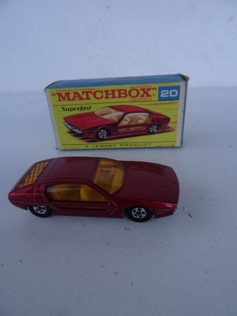 Ancien jouet MATCHBOX SUPERFAST n 20   LAMBORGHINI MARZAL, Collections, Enlèvement ou Envoi