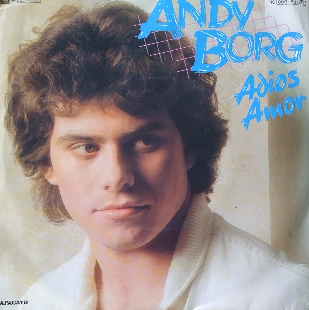 Andy Borg - Adios amor, Fotohoes, 7 inch, Ophalen of Verzenden, Zo goed als nieuw