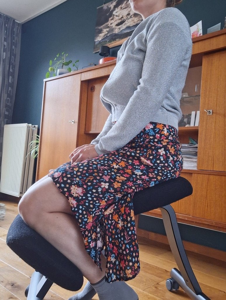 Ergonomische bureaustoel, Ophalen, Zwart, Zo goed als nieuw, Bureaustoel
