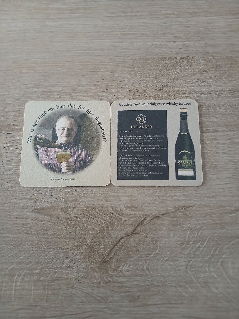 bierviltje speciaal, Verzamelen, Ophalen of Verzenden, Nieuw, Viltje(s), Overige merken
