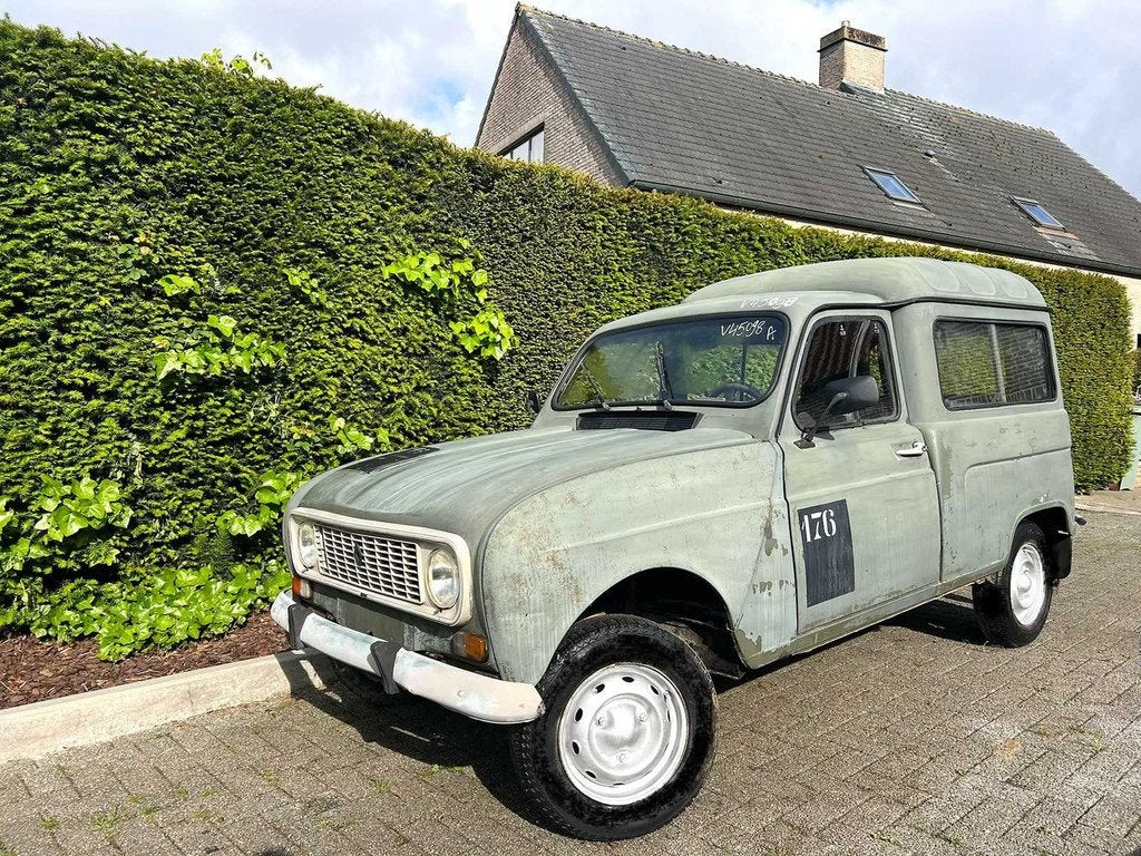 Renault R4F4 1988 - Voiture classique, Autos, Achat, Entreprise, Autre carrosserie, Autres carburants