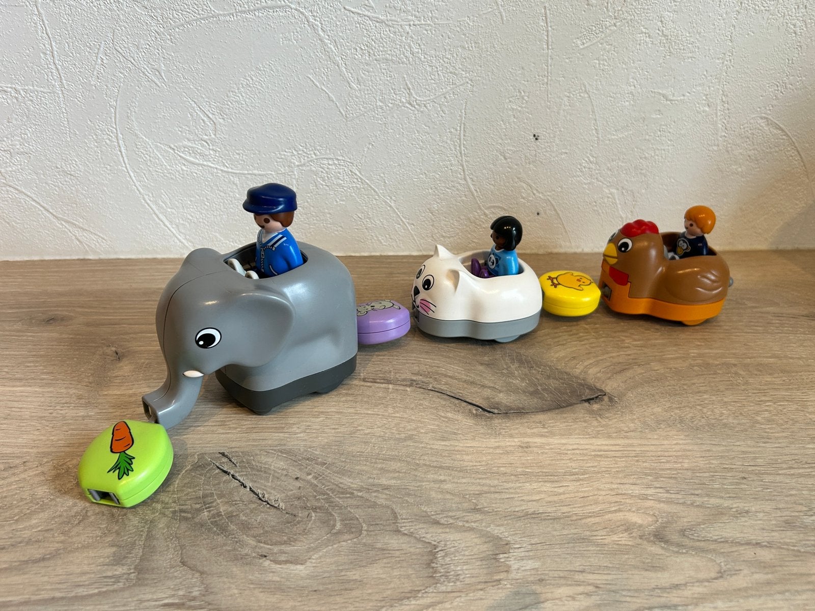 Playmobil 1.2.3 Dierentrein (setnummer 70405), Enfants & Bébés, Jouets | Playmobil, Enlèvement ou Envoi, 1.2.3, Kit complet, Utilisé