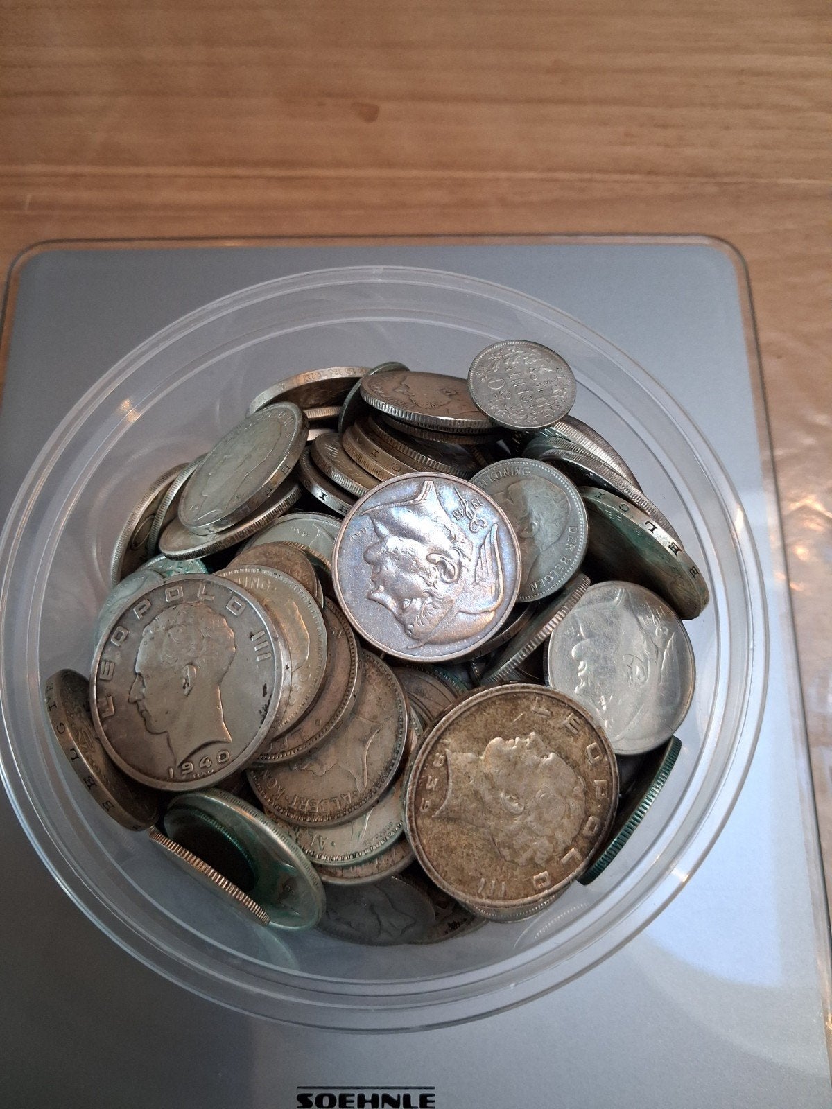 zilveren munten/muntsstukken, Ophalen, Munten