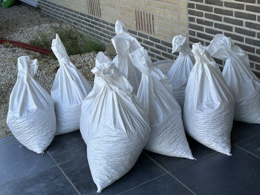 dolomiet grind grote korrel, Ophalen, Gebruikt, Dolomiet, Beige