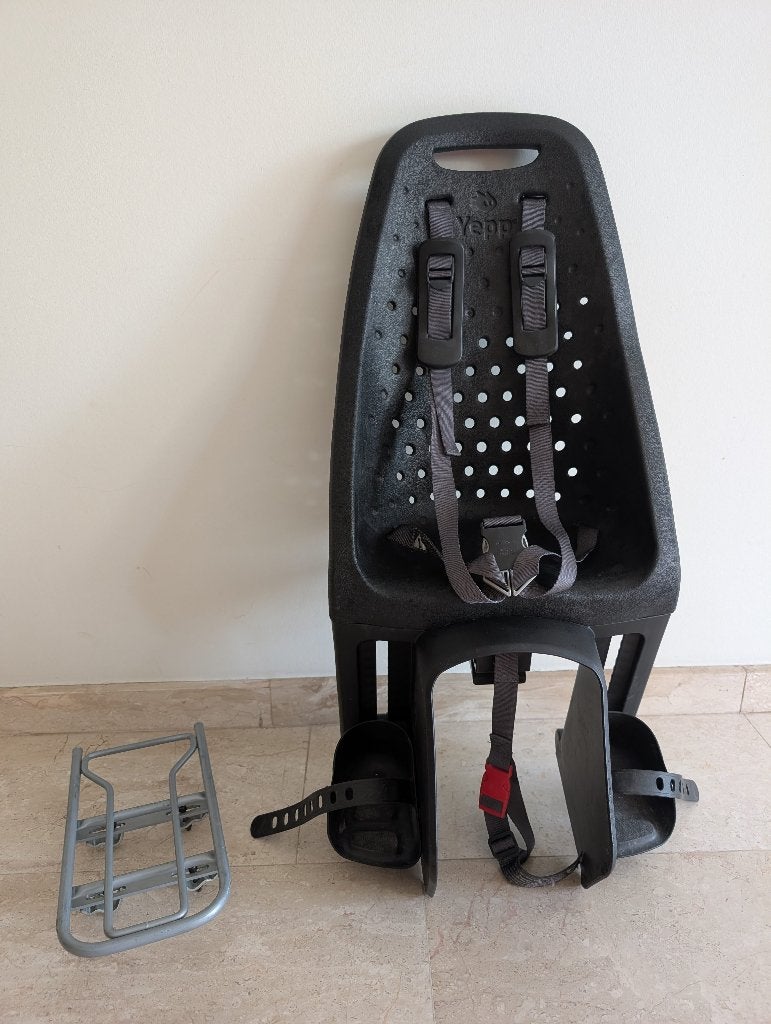 Thule Yepp Maxi fietsstoeltje (evt met Easyfit/XL adapter), Yepp (Thule), Repose-pieds, Enlèvement, Utilisé