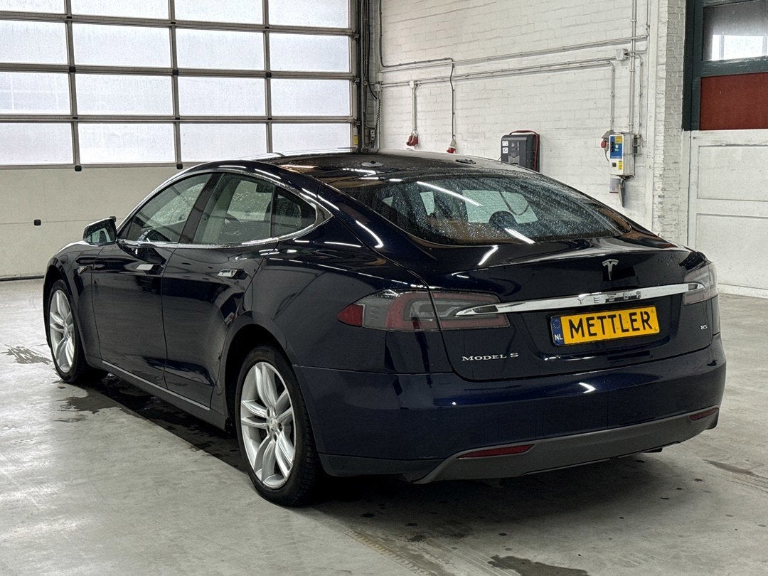 Tesla Model S 85 Base | Camera | Navigatie, Auto's, Automaat, Achterwielaandrijving, Gebruikt, Zwart