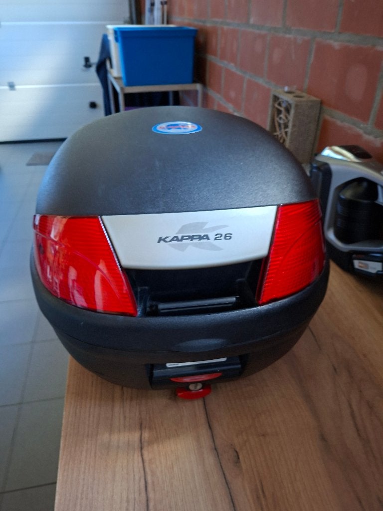 Topkoffer kappa 26, Motoren, Ophalen, Zo goed als nieuw