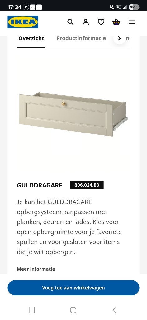 10x nouveaux tiroirs IKEA GULDDRAGARE, Neuf, 25 à 50 cm, Moins de 100 cm, Enlèvement
