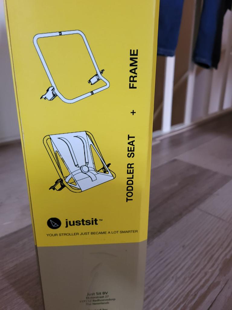 JUSTSIT Opzet stoeltje  voor kinderwagen, Ophalen, Zo goed als nieuw, Kinderwagen, Overige merken