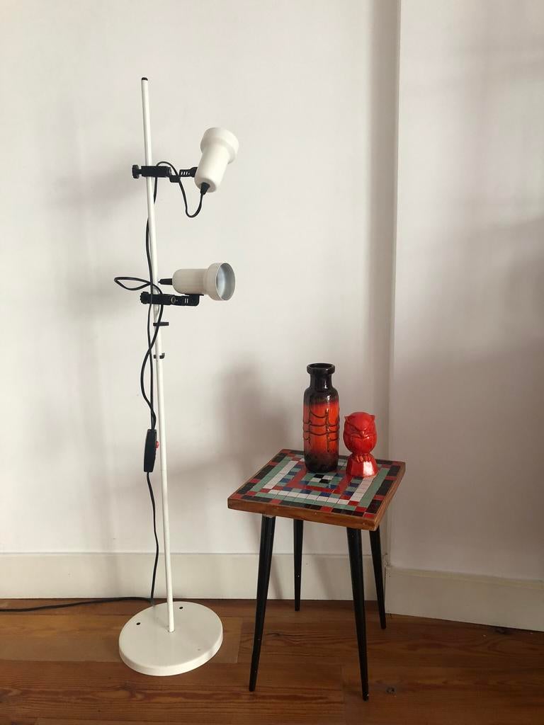 1970 vintage design lamp met regelbare spots, Ophalen, Gebruikt, 100 tot 150 cm, Vintage