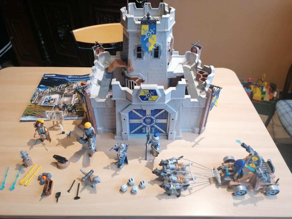 Playmobil château fort Novelmore 70222, Enlèvement