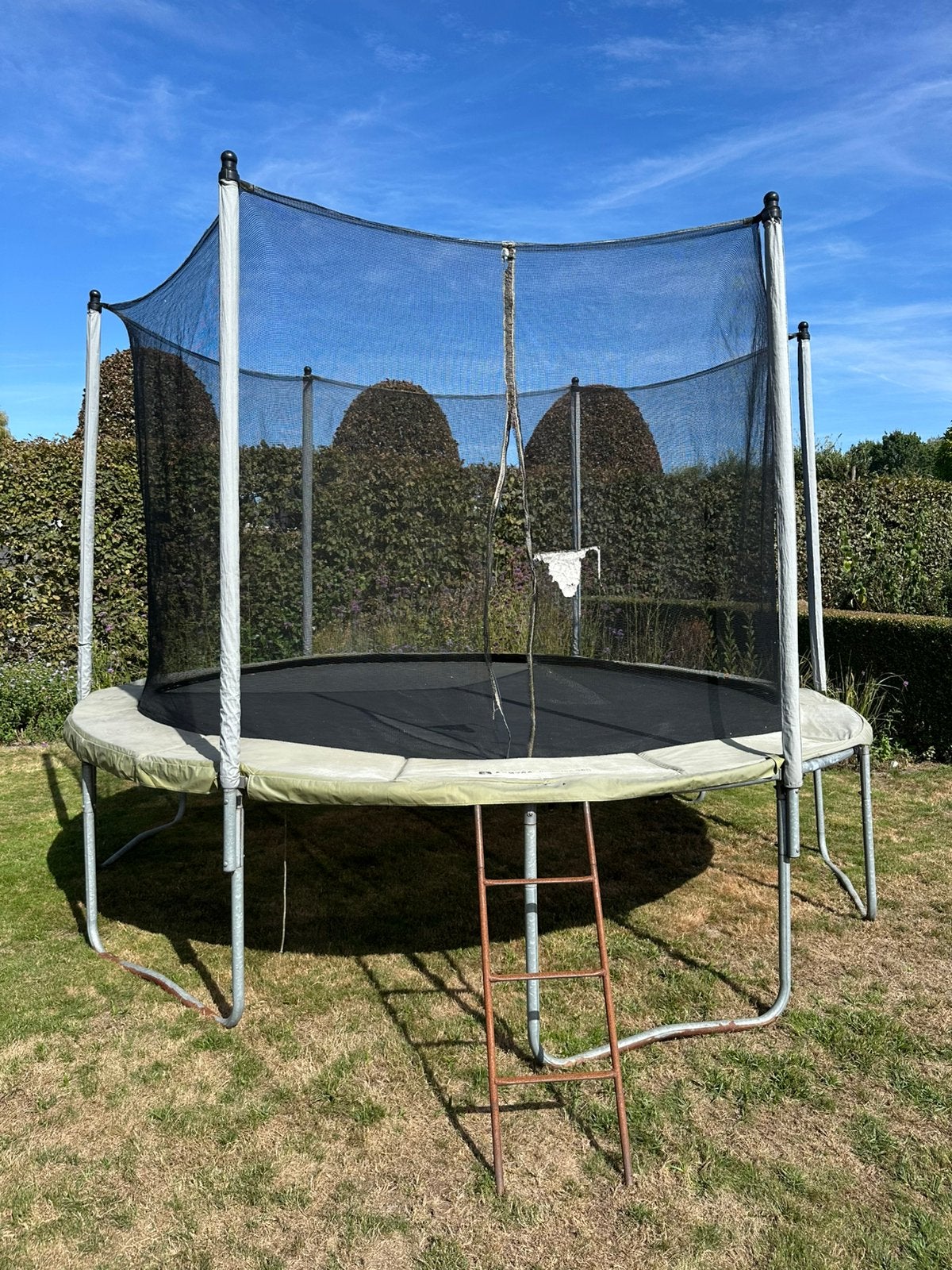 Trampoline Domyos 3,65m, Enlèvement, Comme neuf
