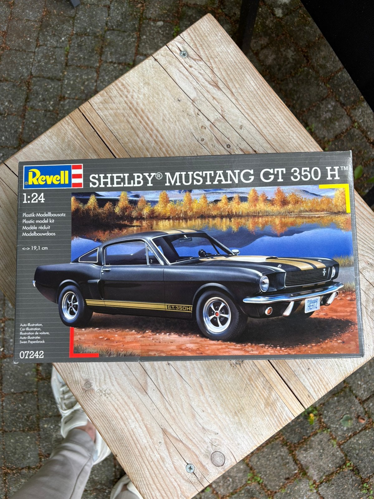 Revell 1/24 Shelby mustang GT 350H (ongebouwd), Hobby & Loisirs créatifs, Enlèvement ou Envoi, Revell