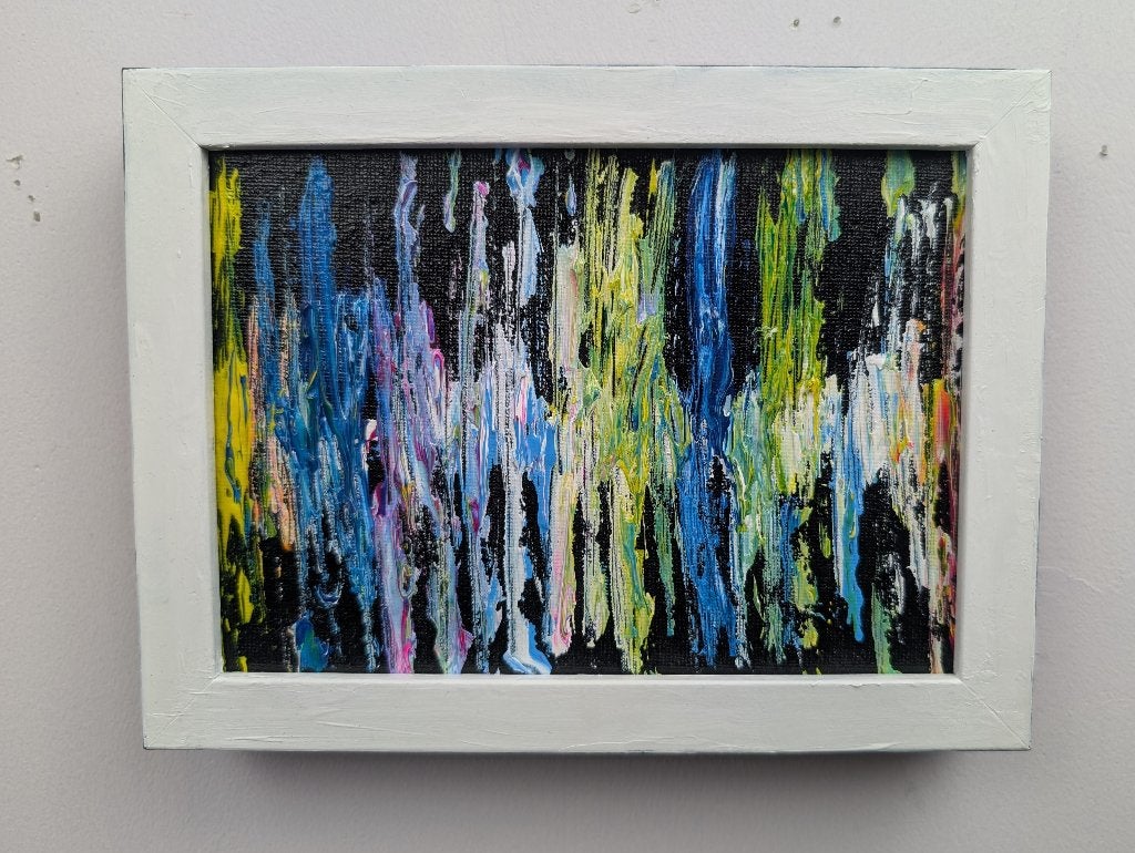 Lines of Energy, Antiek en Kunst, Kunst | Schilderijen | Abstract, Ophalen of Verzenden