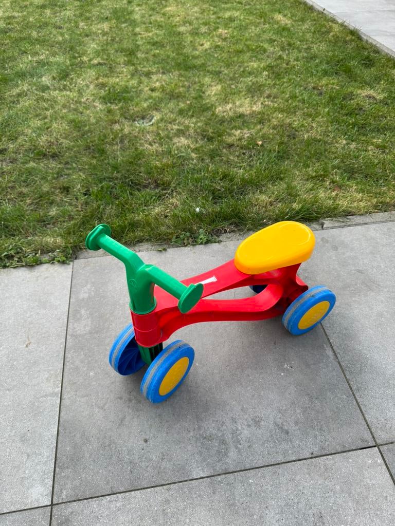 Peuter fiets, Ophalen, Gebruikt