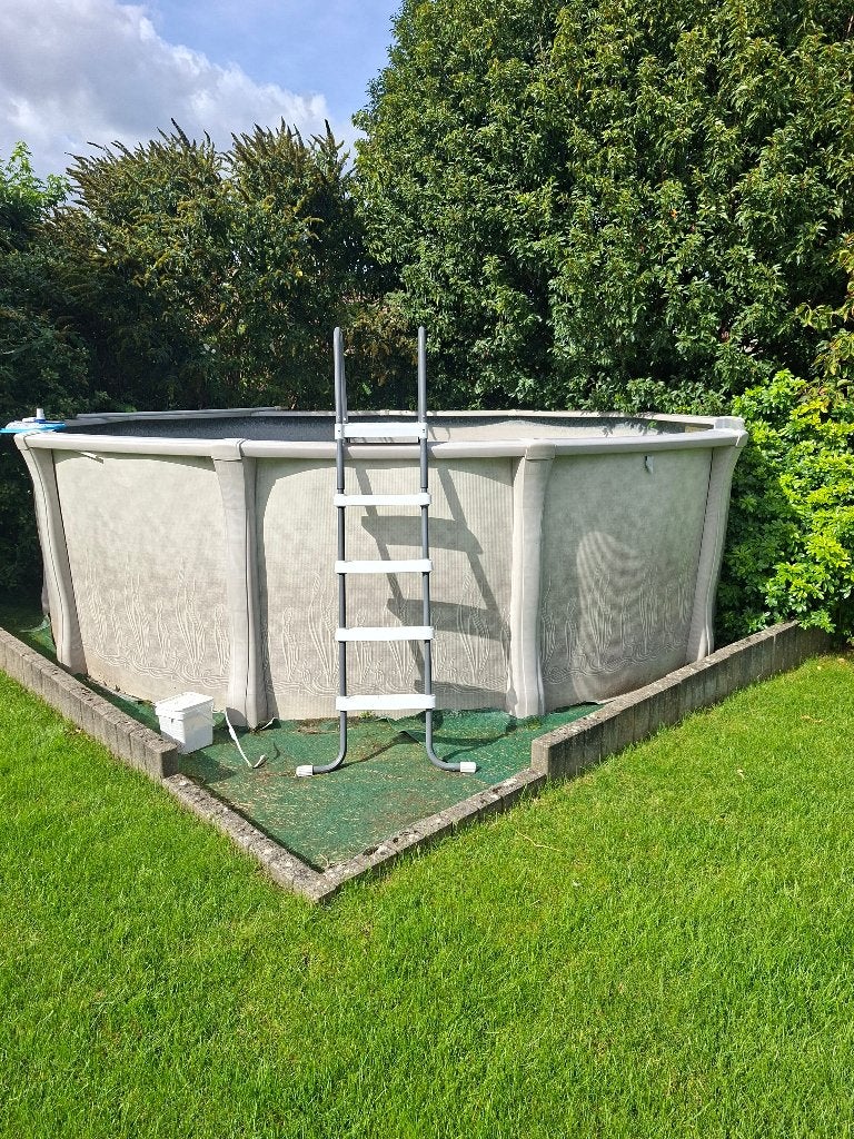 Zwembad, Tuin en Terras, Ophalen, Gebruikt, 80 tot 120 cm, Rond