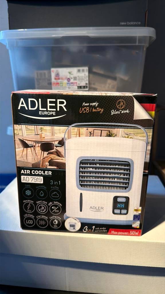 Adler aircooler, Elektronische apparatuur, Airco's, Ophalen, Zo goed als nieuw