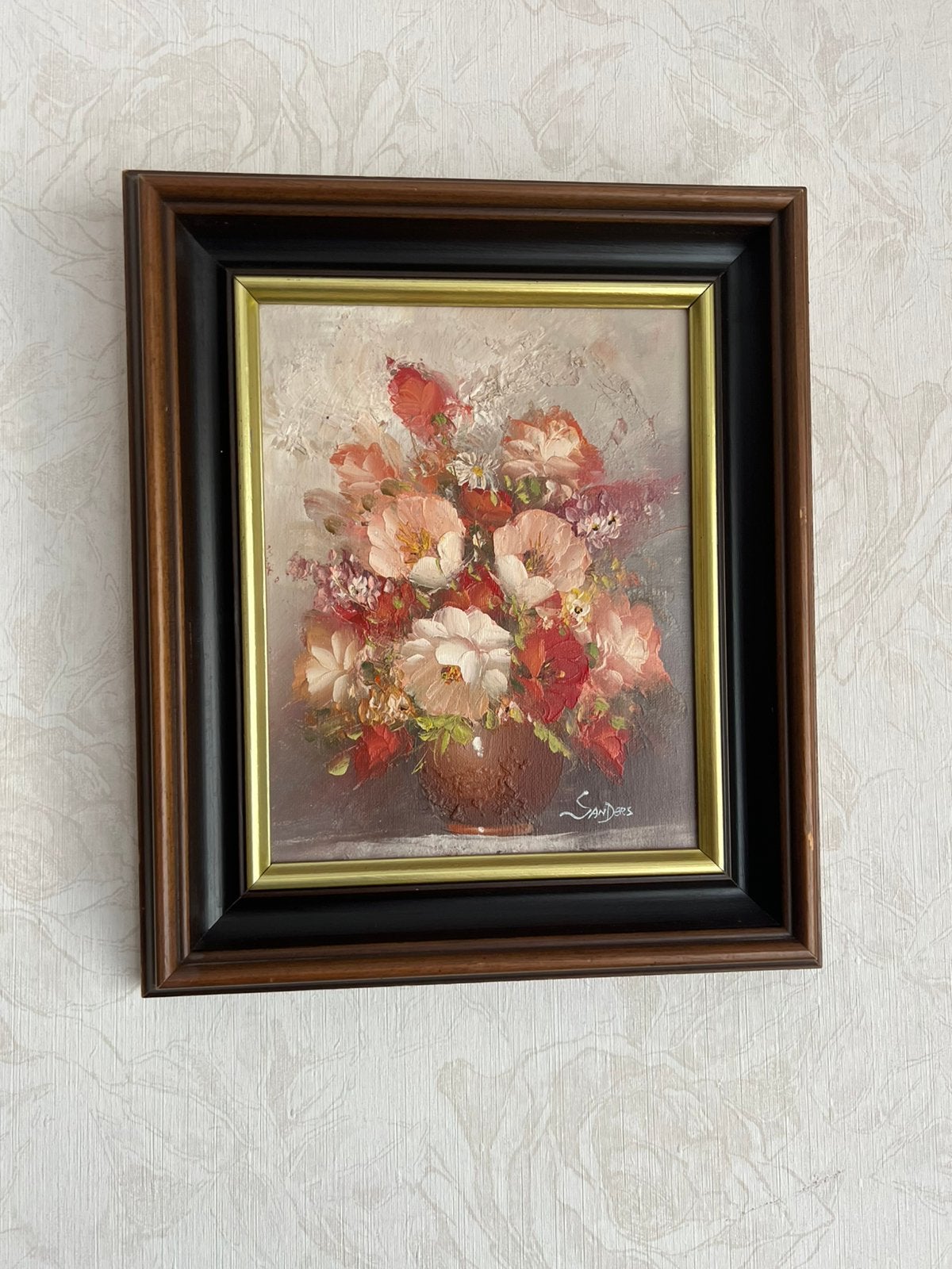 Bloemenschilderij, Antiek en Kunst, Ophalen