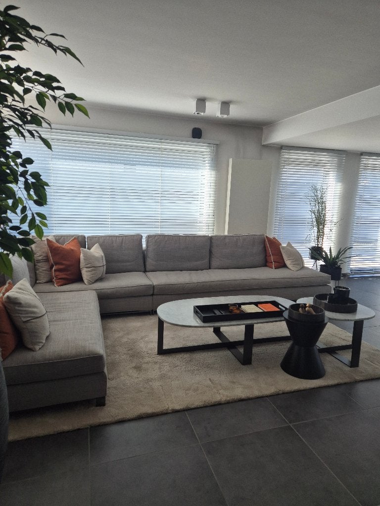 JOV luxe tapijt - handgemaakt, Crème, 200 cm ou plus, 200 cm ou plus, Comme neuf