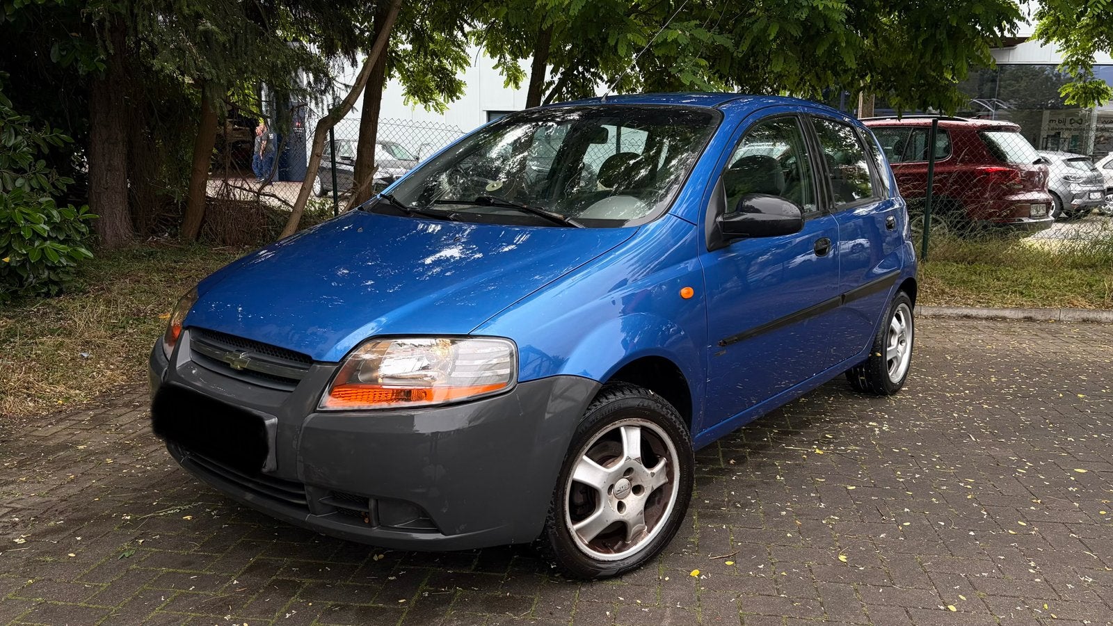 Chevrolet kalos 1.2 benzine met airco top staat, Autos, Chevrolet, Achat, 50 kW, Entretenue par le concessionnaire, Noir