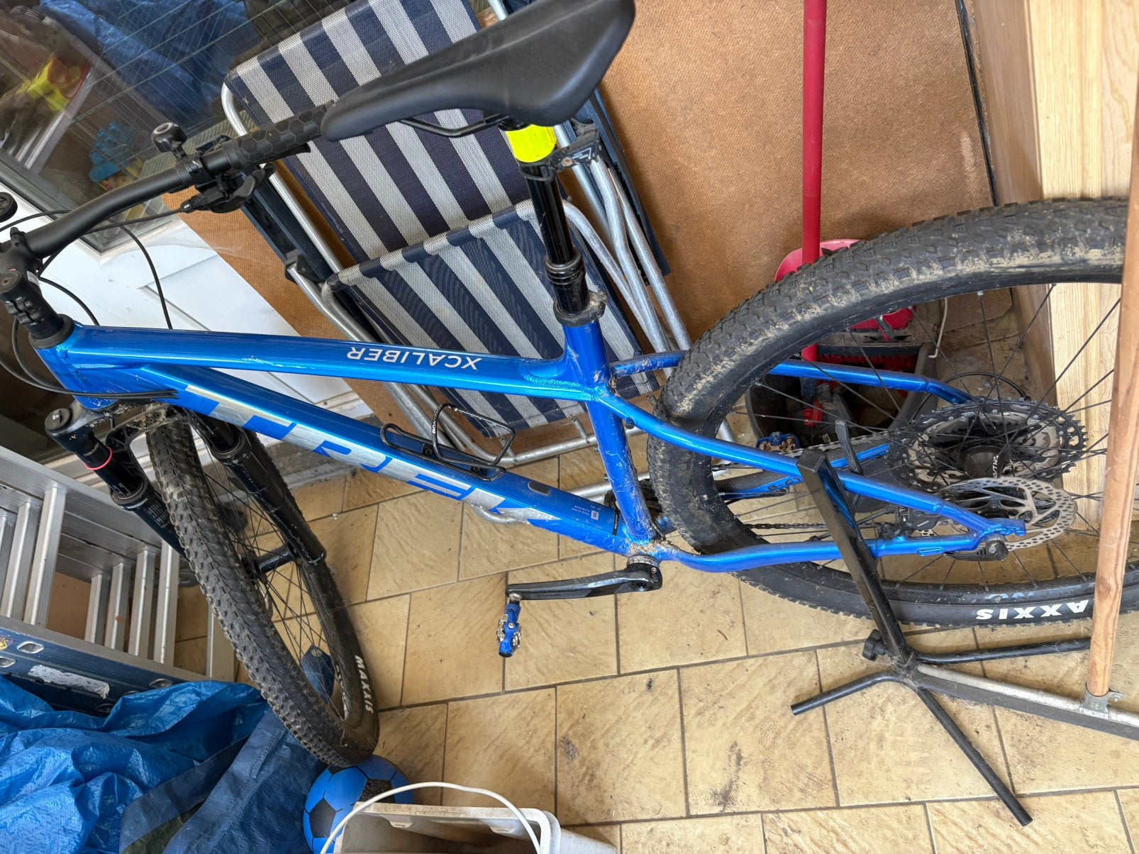Te koop mtb trek, Fietsen en Brommers, Ophalen, Zo goed als nieuw, Schijfrem, Vering