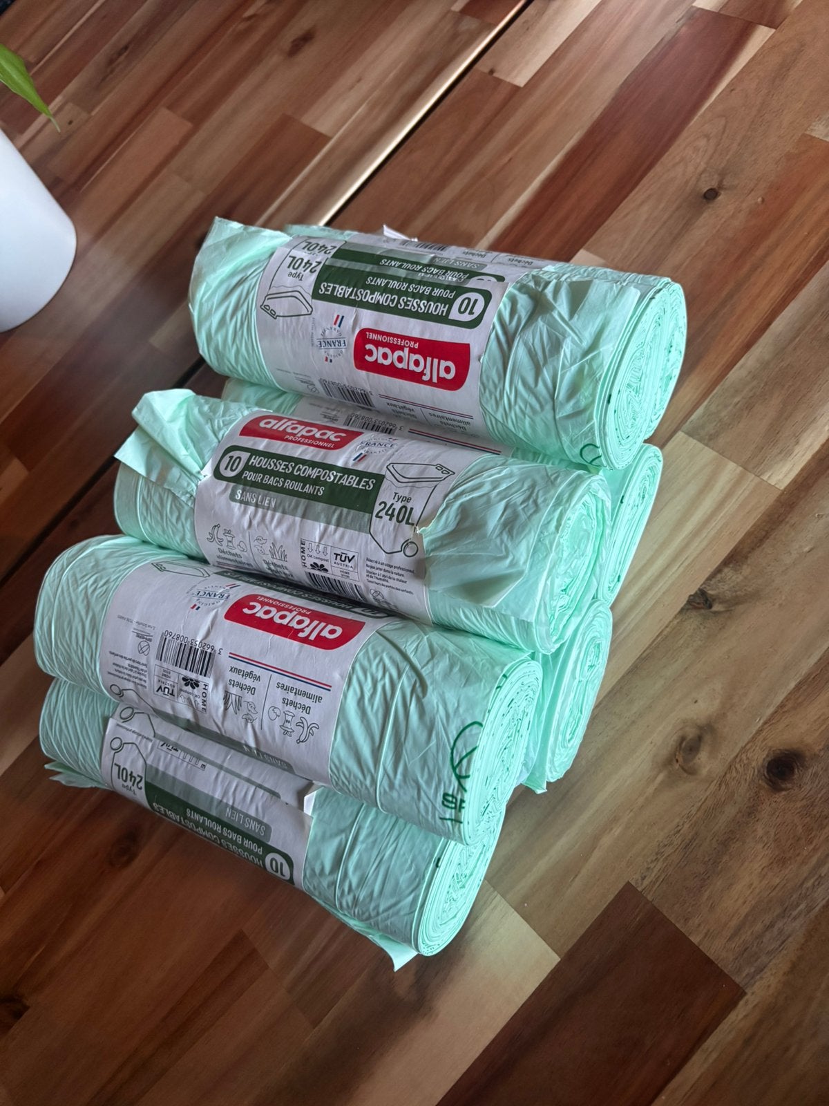 7 x 10 sacs à déchets compostables Altopac - 240L - Nouveau, Autres types, Enlèvement, Neuf, Multicolore