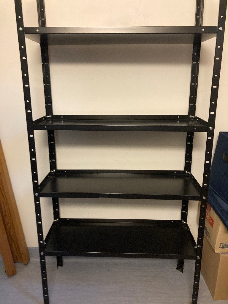 Metalen rekken voor goederen en boeken, Ophalen, Zo goed als nieuw, Metaal, Cd's of Dvd's