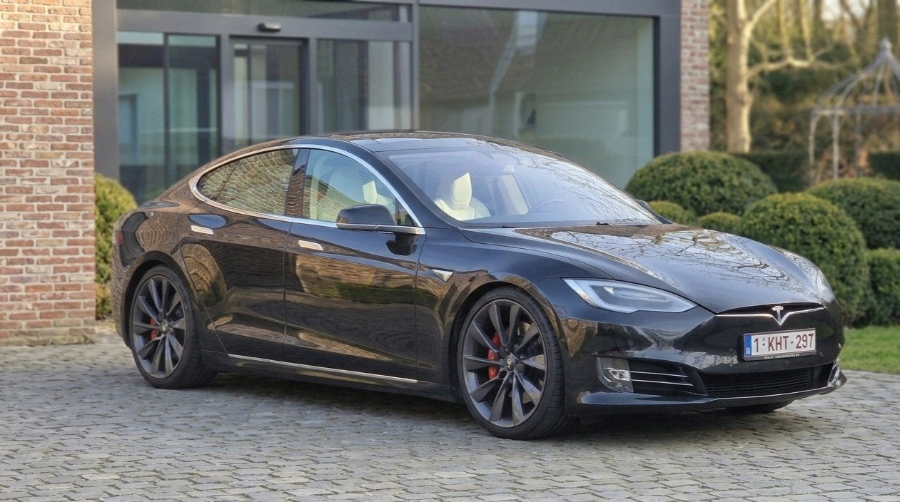 Tesla Model S 75D (2018) – Carbon & Luchtvering – Topstaat, Auto's, Tesla, Particulier, Te koop, Model S