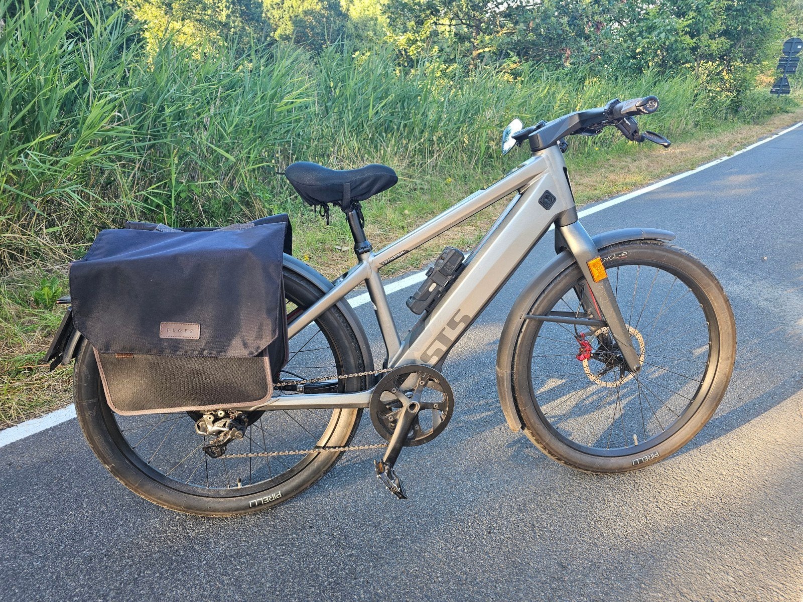 Stromer st5 - blauwe batterij - medium, Fietsen en Brommers, Ophalen, Zo goed als nieuw
