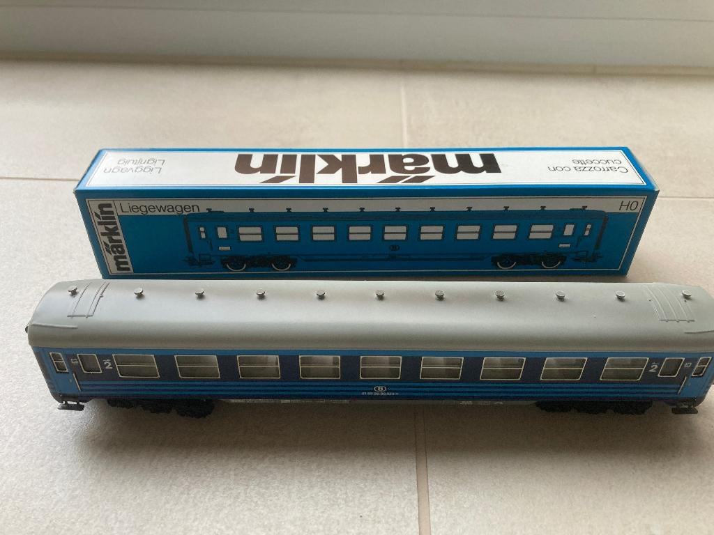 Marklin HO 4116 Personenrijtuig, Hobby & Loisirs créatifs, Trains miniatures | HO, Neuf, Wagon, Märklin, Analogique, NS, Enlèvement ou Envoi