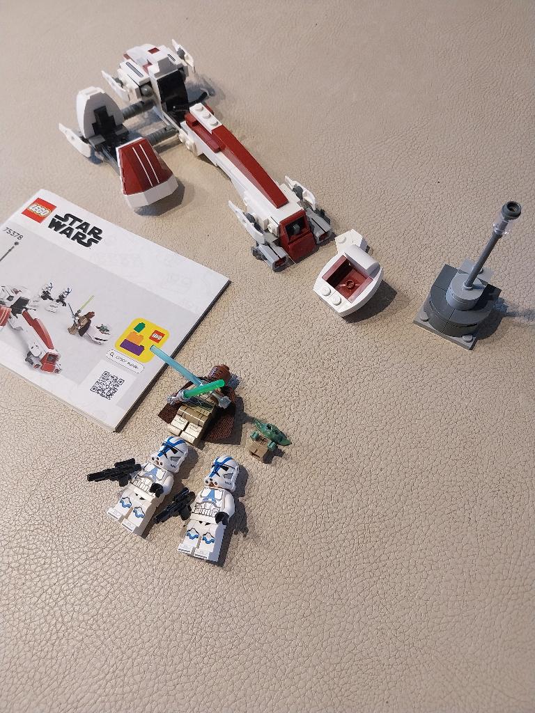 lego star wars 75378 BARC Speeder Escape, Star Wars, Lego, Ophalen of Verzenden, Zo goed als nieuw