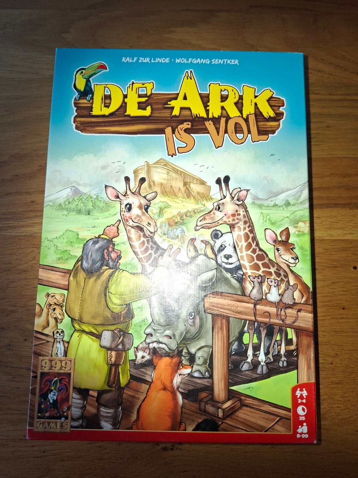De ark is vol - 999 games, Hobby en Vrije tijd, Gezelschapsspellen | Kaartspellen, Ophalen of Verzenden