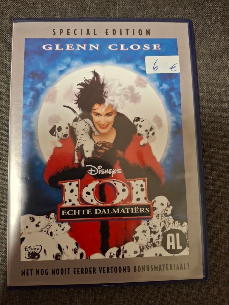 101 echte dalmatiers,  Disney, Cd's en Dvd's, Ophalen of Verzenden