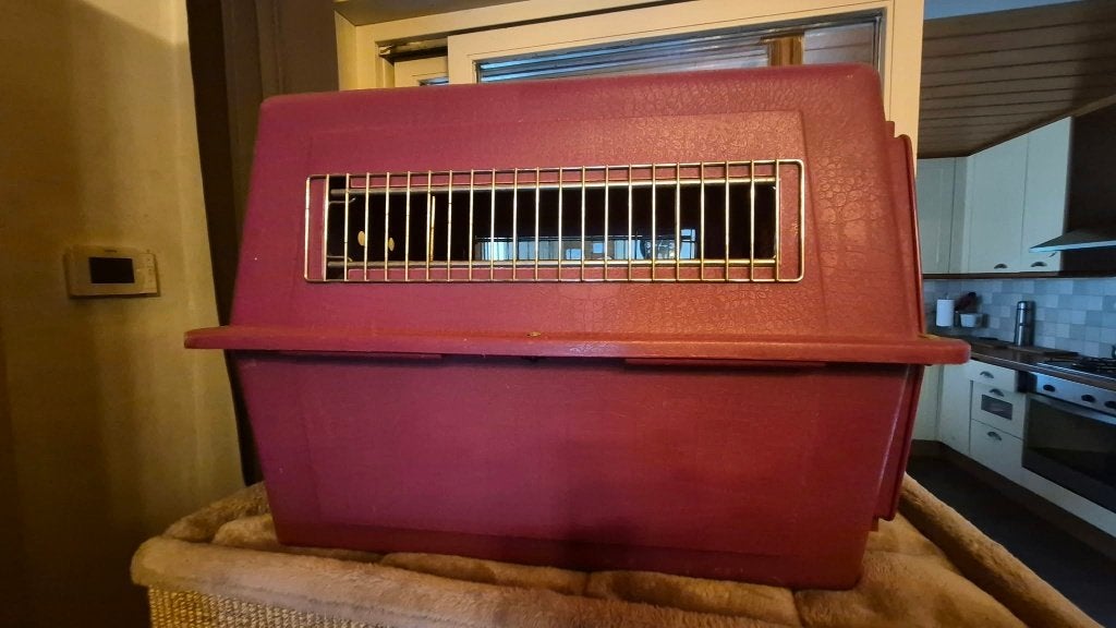Petmate vari kennel medium, Ophalen of Verzenden, Gebruikt